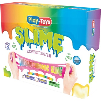 Play-Toys Творчески комплект Play-Toys - Направи си слайм, Thermochromic (4988)