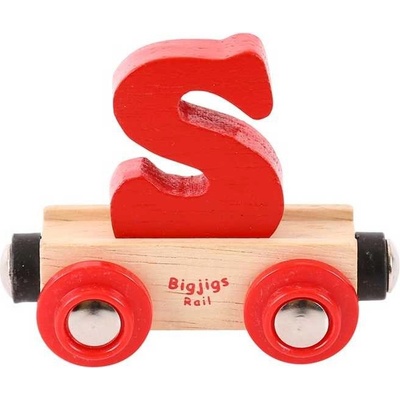 Bigjigs vagónik Písmeno S