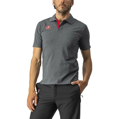 Castelli Race Day Polo shirt CST šedé