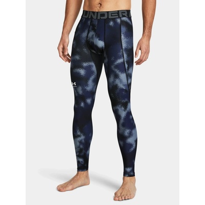 Under Armour UA HG Armour Printed Lgs modro-čierne