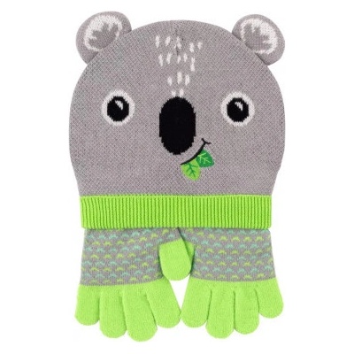 Zoocchini Set čiapka a rukavice Koala