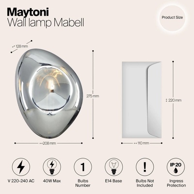 MAYTONI MOD306WL-01CH