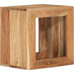 vidaXL Табуретка 40x30x40 см масивно дърво акация (337837)