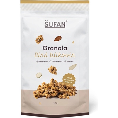 Šufan s.r.o. Granola plná bílkovin 350 g – Zbozi.Blesk.cz