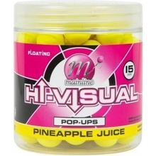 Mainline Plávajúce Boilies High Visual Pop-ups Pineapple Juice 15mm 50ks