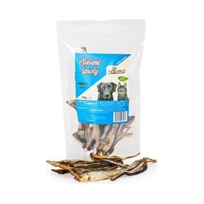 Nativia NATURECA pochoutka Šproty sušené 6-8 cm 70 g