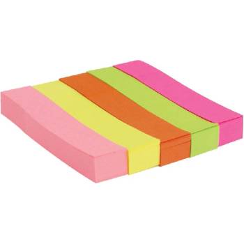 Junior Лепящи индекси Junior 15х75mm 5х100л. Неон (1302001-58-1258-YG-5-1)