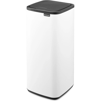 Brabantia Бяло стоманено кошче за боклук отваряне с докосване 30 l Bo Touch - Brabantia (236945)