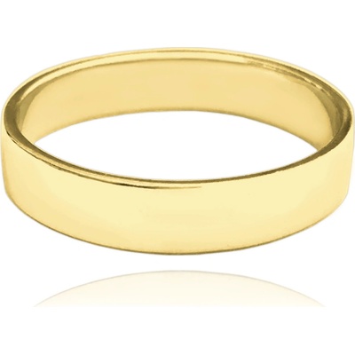 Minet Pozlacený stříbrný snubní prsten JMAN0138GR52