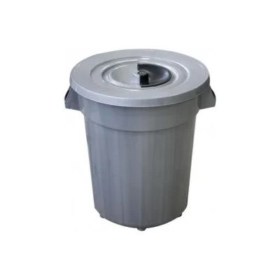 PLANET - Пластмасов кош за отпадъци 120л 57x57x65, 5см-(UP 112) (013338)
