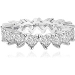 Silenti Jewelry Сребърен пръстен "Симфония" - 10 - 62 мм (19.7мм диам. )