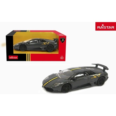 Rastar Lamborghini Murciélago LP 670-4 SV Superveloce 1:43 šedý