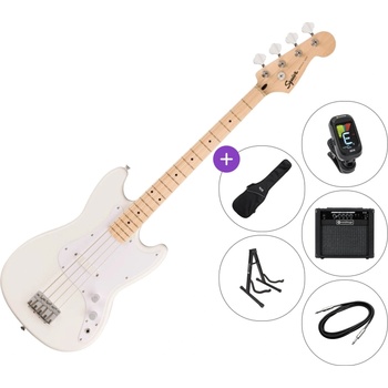 Squier Sonic Bronco Bass MN SET 2 Arctic White Електрическа бас китара