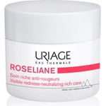 Uriage Roseliane Visible Redness-Neutralizing Rich Care успокояващ крем против зачервяване на кожата 50ml