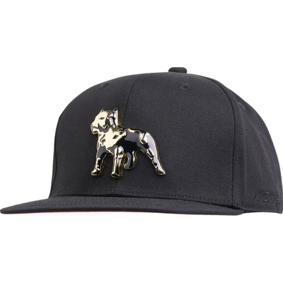 Amstaff Icon Snapback Cap čierná/zlatá
