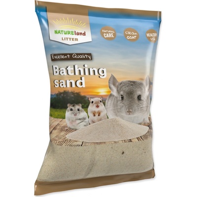Nature Land kúpací piesok pre hlodavce 3,3 kg