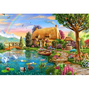 Bluebird Puzzle - Puzzle Lakeside Cottage II bluebird 1000 - 1 000 piese