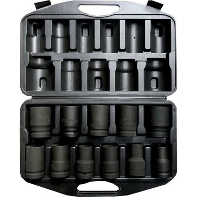 Kľúč GEKO Sada nástrčných hlavíc 1", 11ks, 17-41mm (G10076)