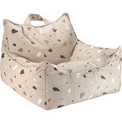 Wigiwama detské kreslo sedací vak Terrazzo Sand Beanbag Chair