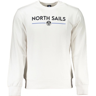 North Sails Perfektná pánska mikina Biela