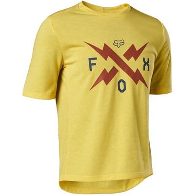 Fox Yth Ranger Dr SS Jersey žlutá 2023