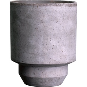 Bergs Potter Саксия Hoff 18 см сива (HOG18P)