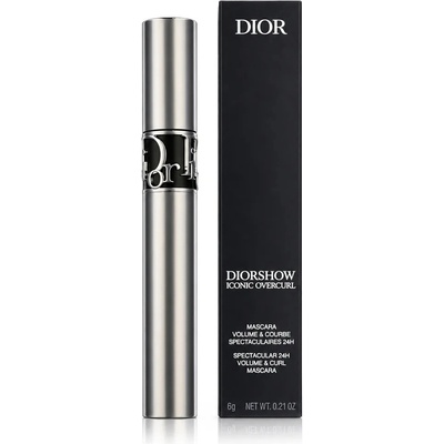 Dior Diorshow Iconic Overcurl riasenka pre väčší objem a natočenie rias 090 Black 6 g