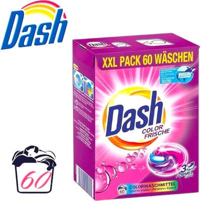 Dash Капсули за пране 60бр - Color Fresh (3017)