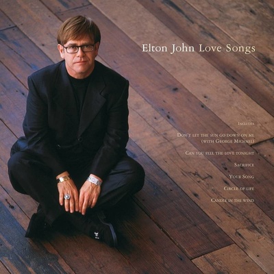 JOHN, ELTON - LOVE SONGS LP