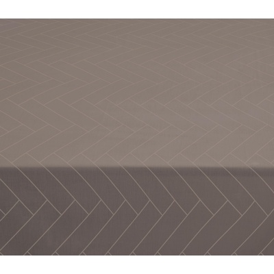 Södahl Покривка за маса Tiles Damask 140 x 320 см таупе (15479)