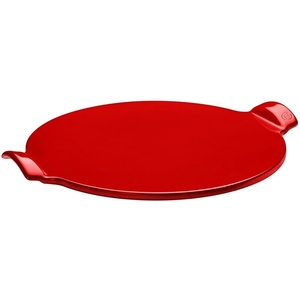 Emile Henry Керамична плоча за пица "smooth pizza stone" - Ø 36, 5 см - цвят червен (eh-7514-34)