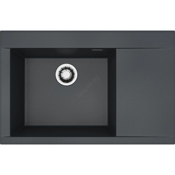 Alveus 1149304 - Кухненска мивка PURE 79x51, 5 см гранит/черна (AV0163)