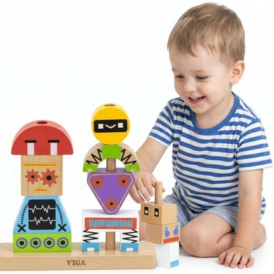 Viga skladačka Robot