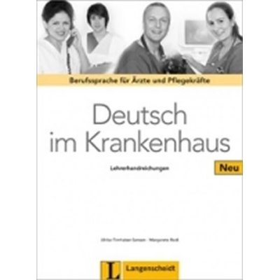 Deutsch im Krankenhaus Neu metodická príručka učiteľská kniha