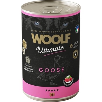 Woolf Ultimate Adult Goose with Raspberry 400 g