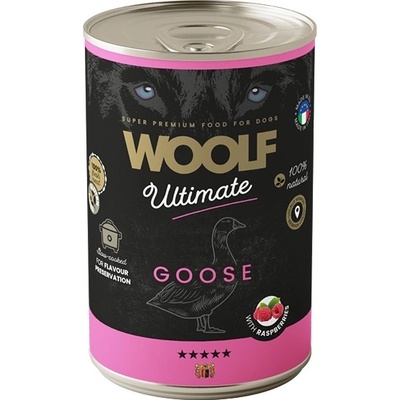 Woolf Ultimate Adult Goose with Raspberry 400 g