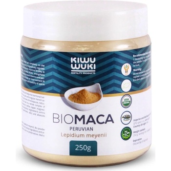 Kiwu Wuki Bio Maca peruánská - prášek Lepidium meyenii 250g