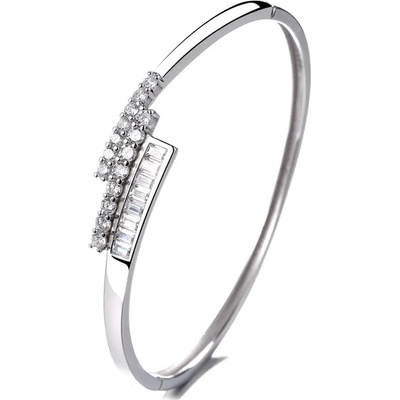 Majya stříbrný náramek kruhový LILIS 10101