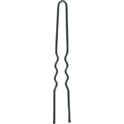 Sibel 500g vlnkové vlásenky 50mm, čierne