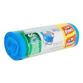 Fino Vrecia zaväzovacie Easy pack 60l 18 µm 20 ks modré