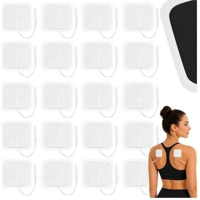 Isomedix gelové elektrody pro TENS/EMS 50 × 50 mm, pin 2 mm (20 ks) – Sleviste.cz