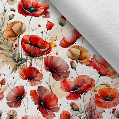 Takoy Látka s potlačou nepremokavý polyester TD / NS vlčie maky maľované