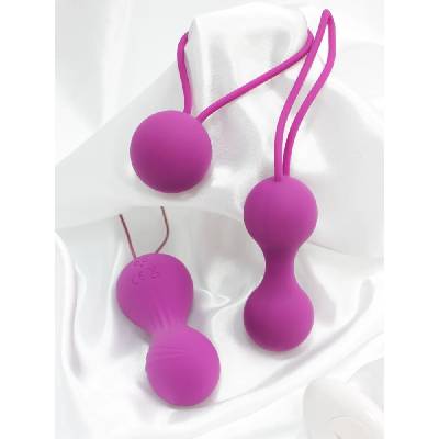 DK Toys Purr Balls Sada vibračních venušiných kuliček