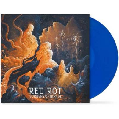 Red Rot - Borders Of Mania Transparent Blue Vinyl LP