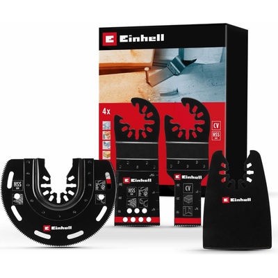 EINHELL Sada příslušenství k multifunkčnímu nářadí 4ks, 49708104 – Zbozi.Blesk.cz