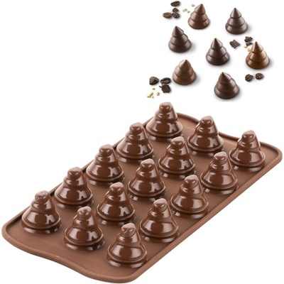 Silikomart Форма за сладки Choco Trees силиконова (22.154.77.0065)