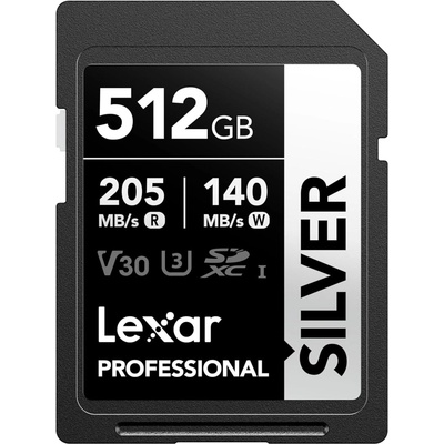 Lexar SDXC Silver 512GB LSDSILV512G-BNNNG