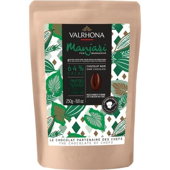 Valrhona Черен шоколад Valrhona Feves Манджари 64% 250гр