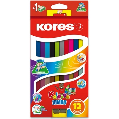 Kores Kolores Jumbo Duo 93252 12ks