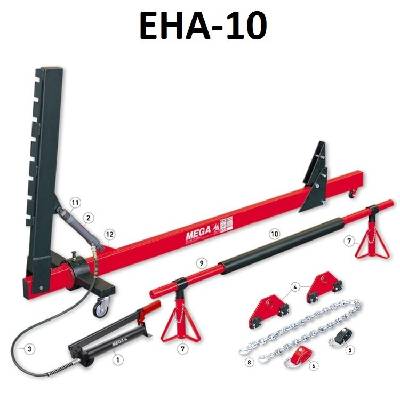 Хидравлична греда за изтегляне на подбитости ; mega eha-10